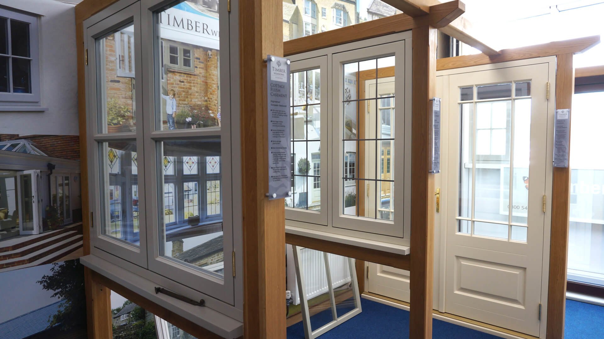 Timber Windows Sussex Timber Windows & Doors at Heathfield Showroom